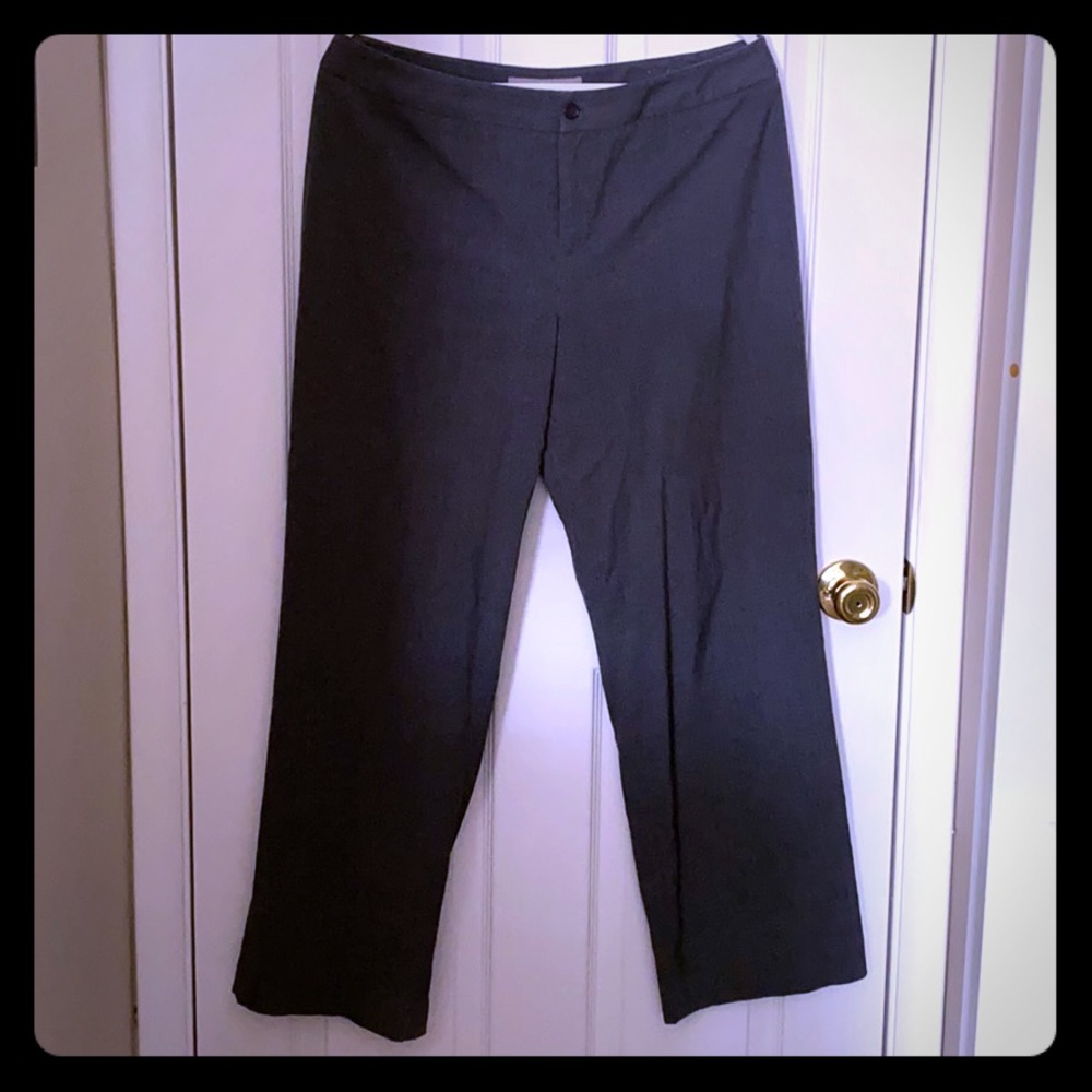 Dress Pants (Grey/Gray) - 14 Petite